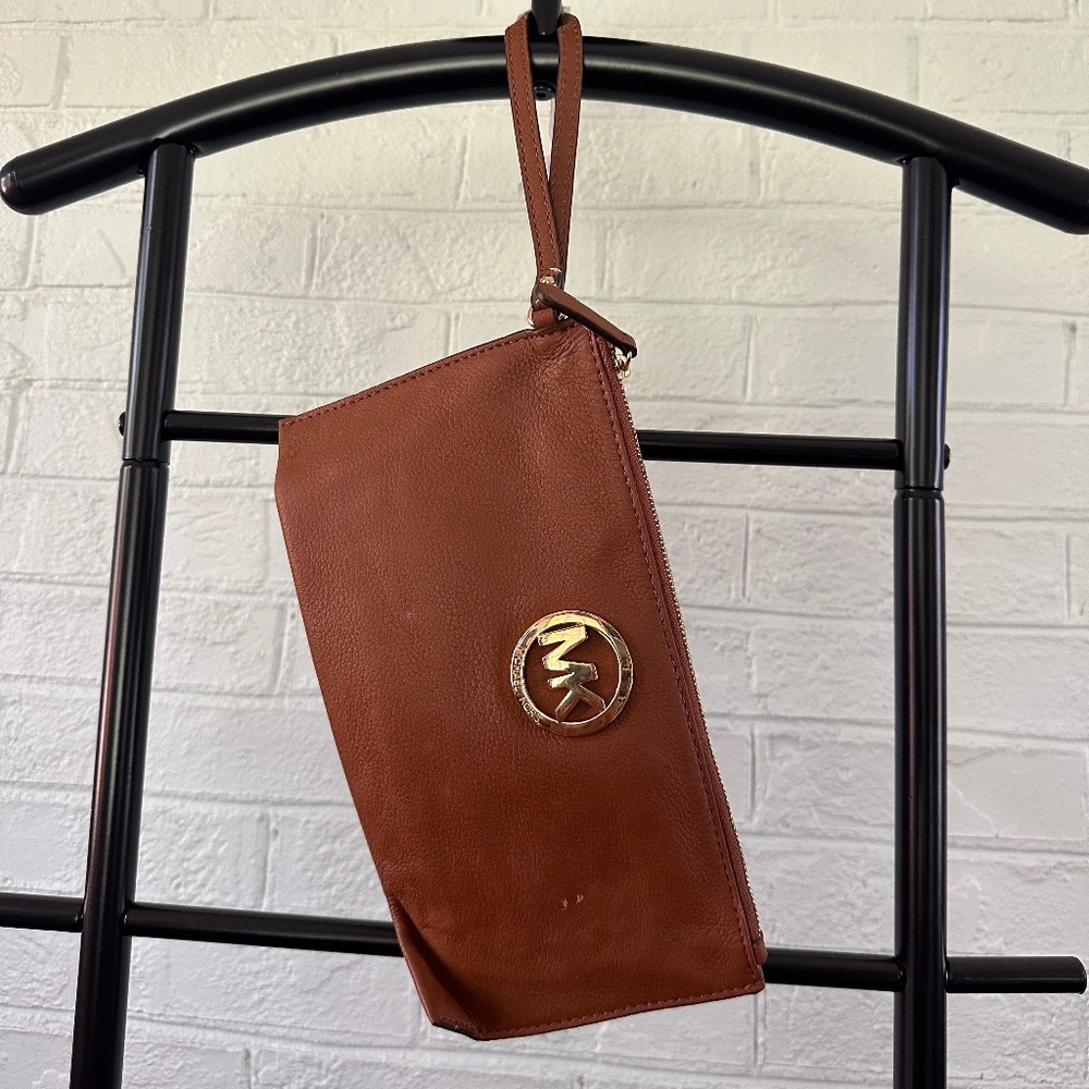 Michael Kors - Genuine Leather - Fulton Clutch Bag